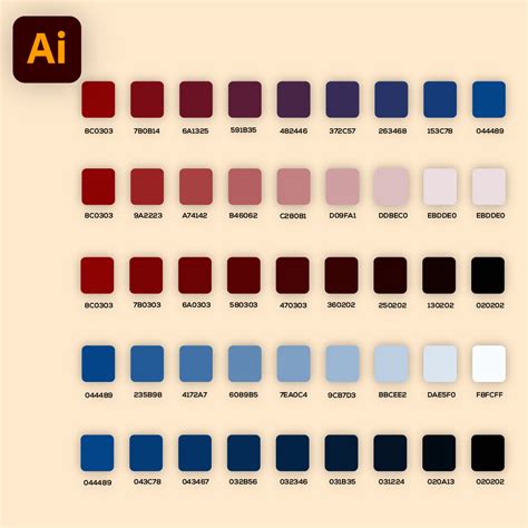 pantone color code adobe