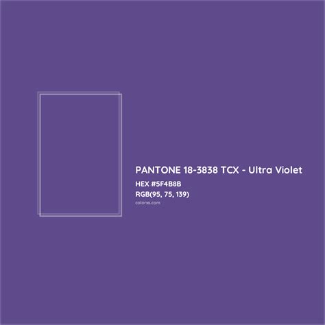 pantone ultra violet code