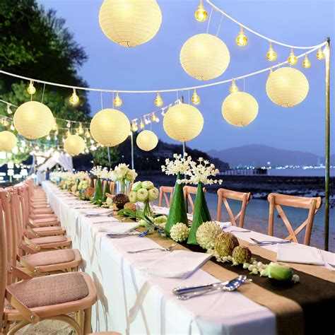 paper lanterns wedding