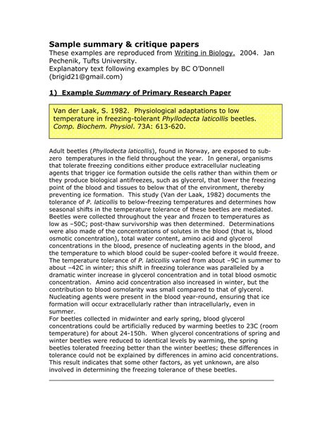 paper summary example