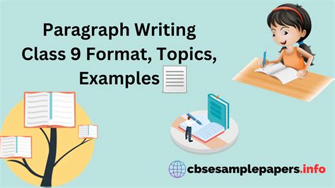 paragraph writing format for students class 9
