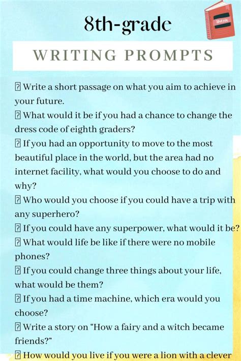 paragraph writing topics for students class 8
