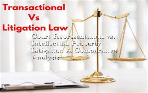 Paralegal Services vs. Intellectual Property Litigation A Comparative Analysis
