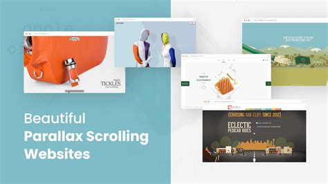 parallax scrolling website examples