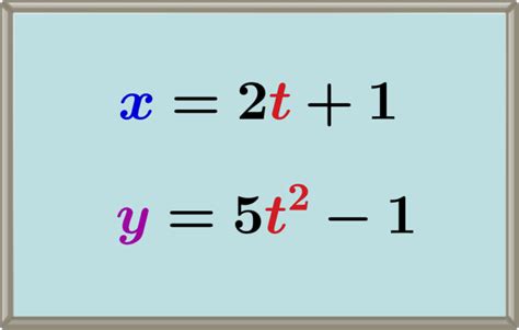 parametric equations examples
