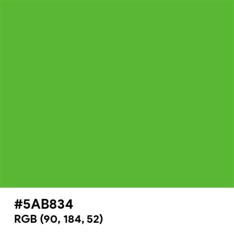 parrot green colour hex code