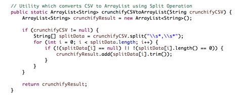 parse csv in java