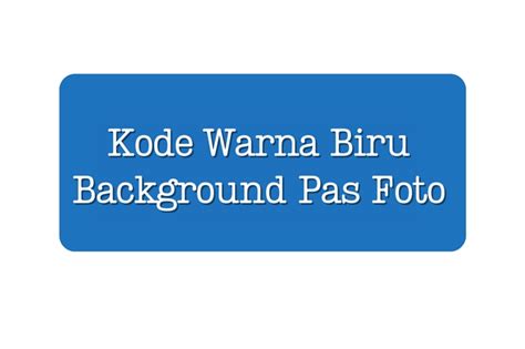 pas foto background biru