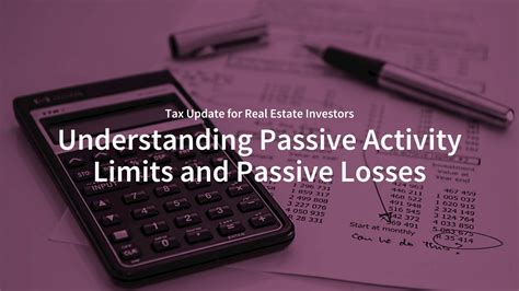 passive activity losses