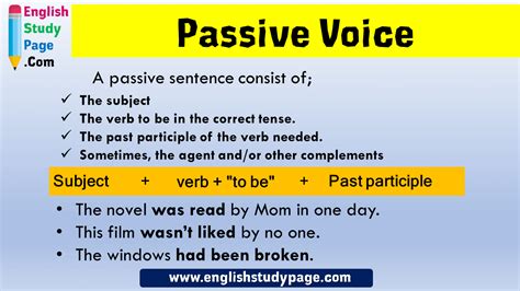 passive text example