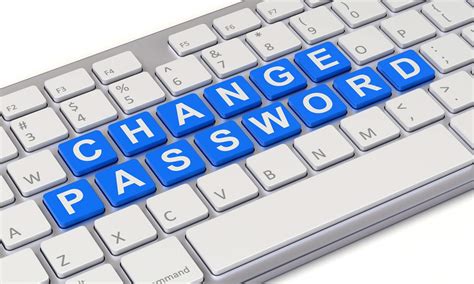 Password change image