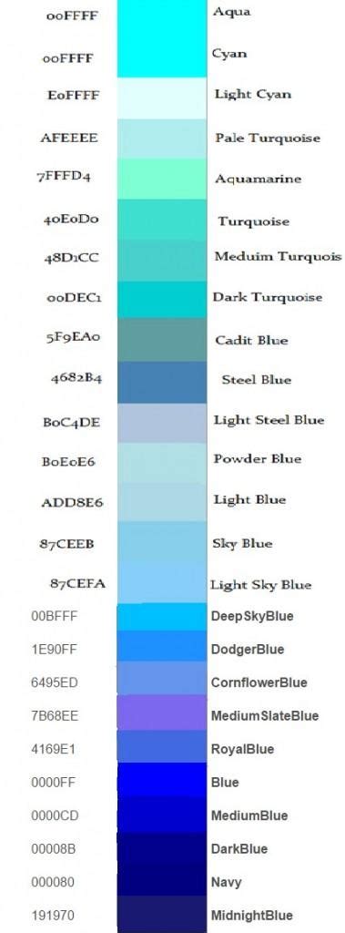 pastel blue html color code