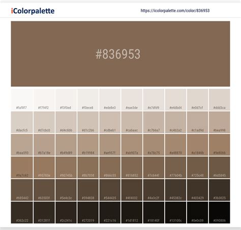 pastel brown colour code