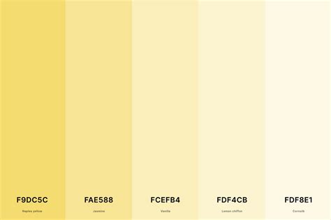 pastel lemon yellow hex code