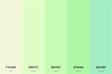 pastel light green hex code