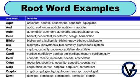 path root word examples with meaning