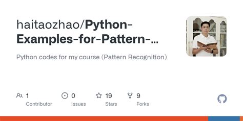 pattern recognition examples in python