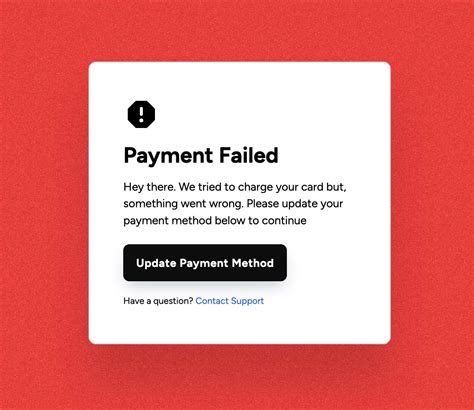 payment failed status code 400
