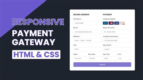 payment form html css codepen
