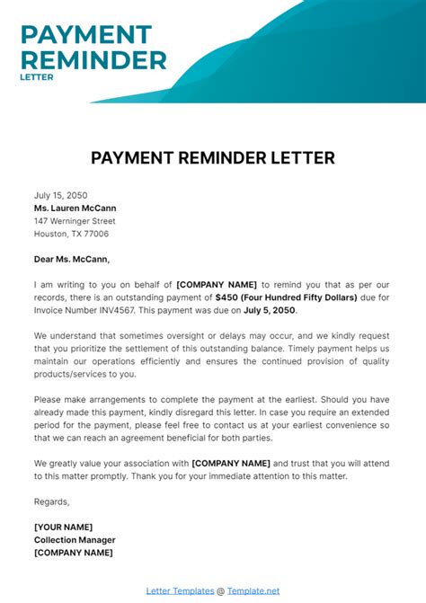 Reminder Surat