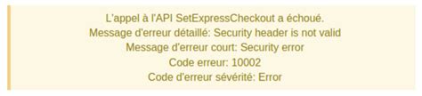 paypal error code 10002