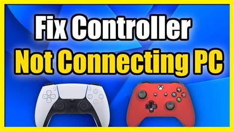 pc won't detect ps5 controller wired