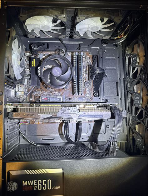 pc won't turn on after changing case
