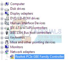 pcie adapter is experiencing driver or hardware related problems