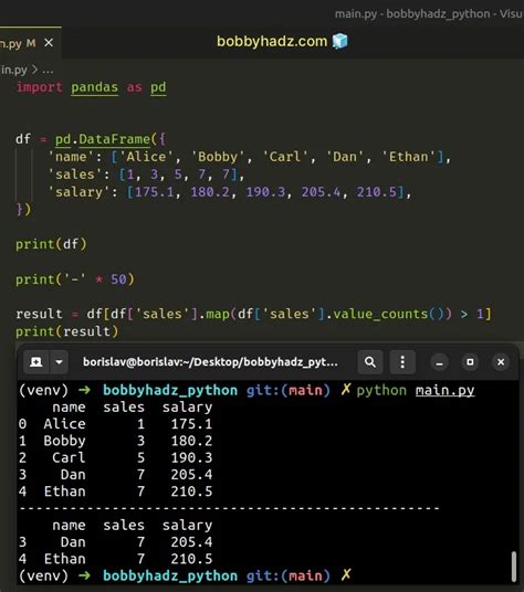 pd dataframe value_counts