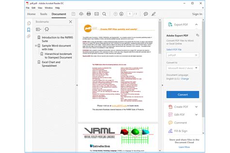 pdf document reader