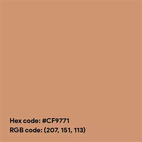 peach brown color code