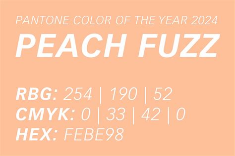 peach fuzz cmyk code
