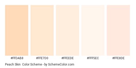 peach skin color code