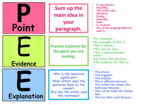 pee paragraph example