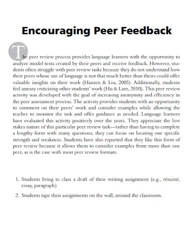 peer feedback examples software engineer