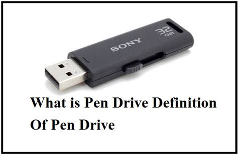 pen drive meaning in tamil with example
