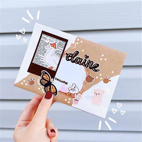 pen pal letter envelope