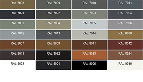 pencil grey colour ral code