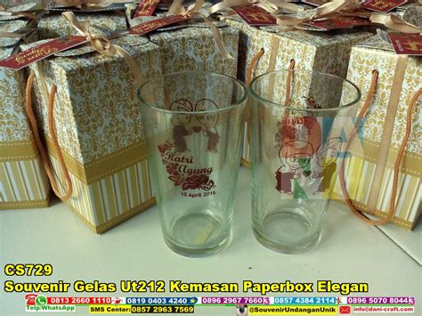 Tempat Pembelian Gelas Souvenir Ulang Tahun