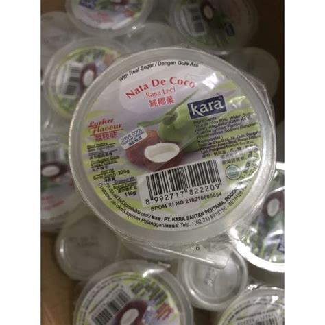 jumlah produksi nata de coco gelas