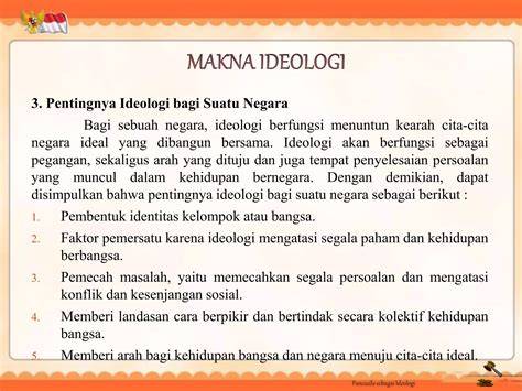 pentingnya ideologi