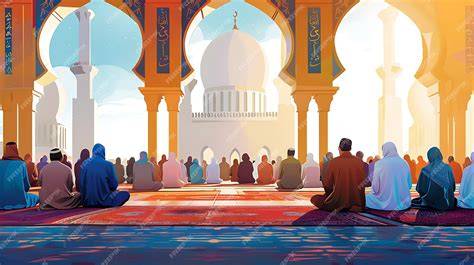 people praying in mosque