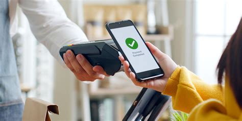 People using mobile payment
