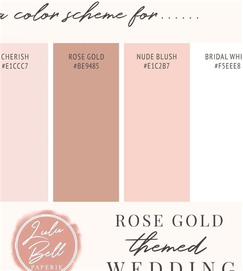 perfect rose gold hex code