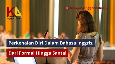 Perkenalan formal