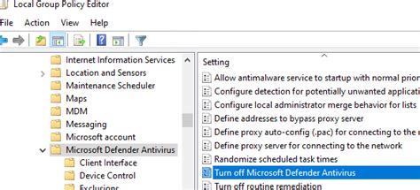 permanently disable windows defender windows 10 powershell