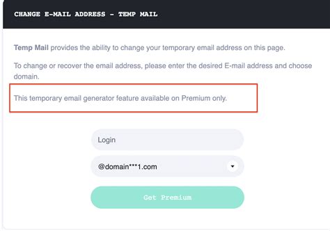 personalized temporary email