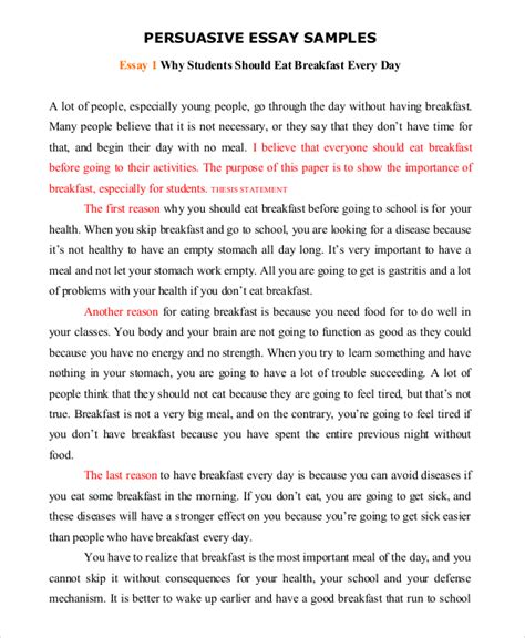 persuasive speech introduction example