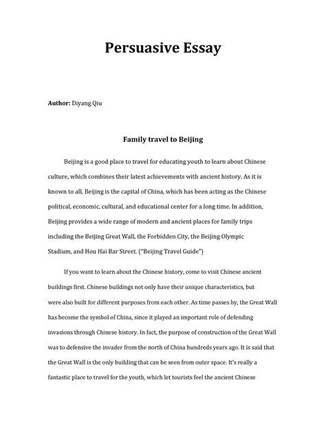 persuasive writing technique examples