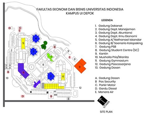 Peta Kampus Universitas Indonesia